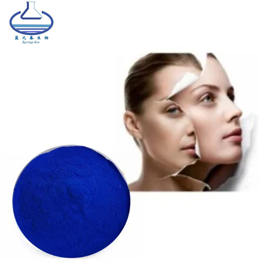 Cosmetic Grade Skin Repair CAS 49557-75-7 GHK Cu Copper Peptide Powder