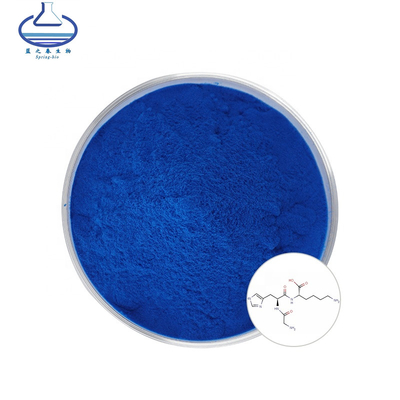 CAS 49557-75-7 Cosmetic Ingredients Copper Peptide Powder For Skin Care