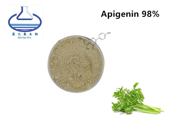98% Apigenin Pure Coenzyme Q10 , Food grade Celery Extract Powder
